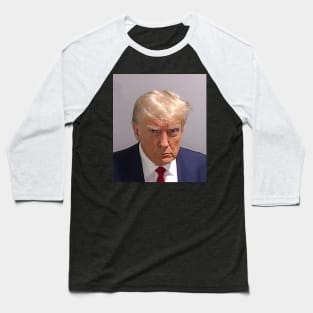 Trump Mugshot Baseball T-Shirt